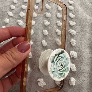 iPhone XS Case with Popsocket Grip